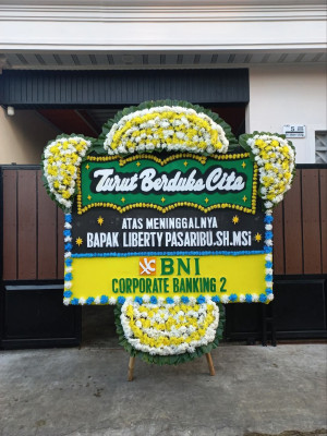 Papan Bunga Duka di Sulabesi Timur