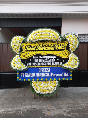 Papan Bunga Duka di Sulabesi Timur