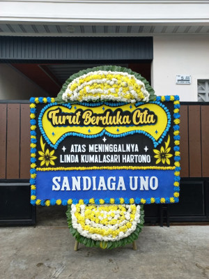 Papan Bunga Duka di Sulabesi Timur