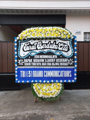 Papan Bunga Duka di Sulabesi Timur